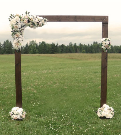 Bend Wedding Arch Rental