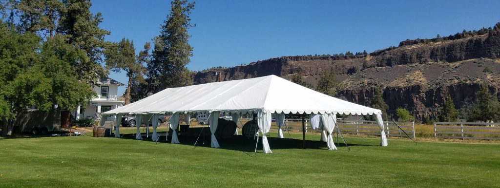 40X40 Frame Tent SUB - Bend Party Rentals